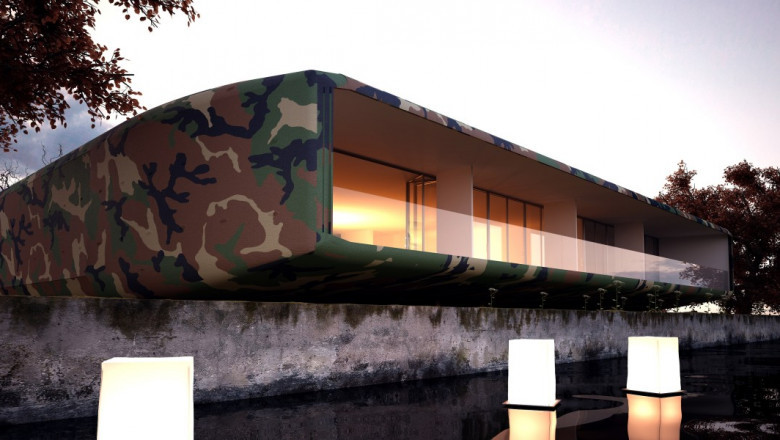Camouflage Houses: Blending Architecture with Nature