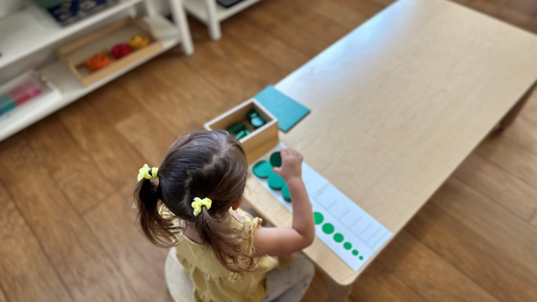 preschool activities montessori California Learning Through Play the Montessori Way