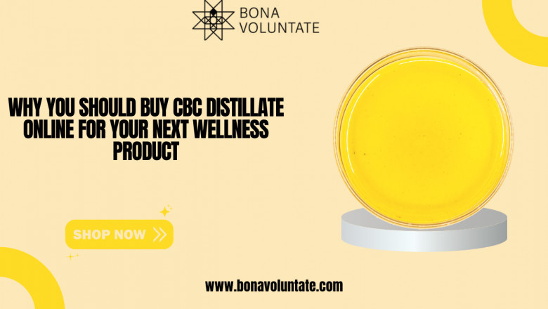 Buy CBC Distillate Online – Premium Bulk CBC Distillate | Bona Voluntate