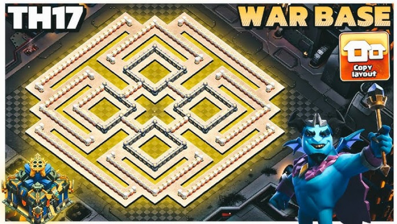 Best TH17 War Base Layouts at Clash Worlds!