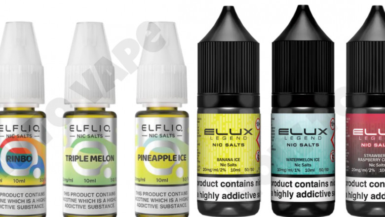 Discover Smooth Satisfaction with Elfliq Nic Salt and Elux Legend Nic Salt from How To Vape