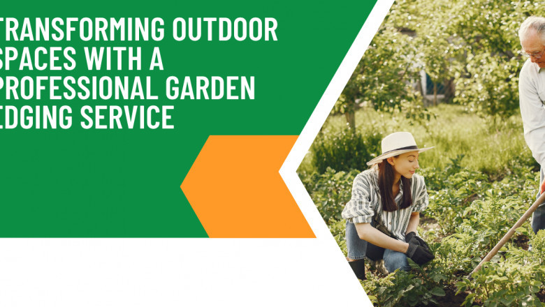 Transforming Outdoor Spaces with Professional Garden Edging Services