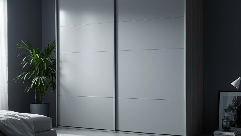 Modern Wardrobe with Sliding Doors in Dubai