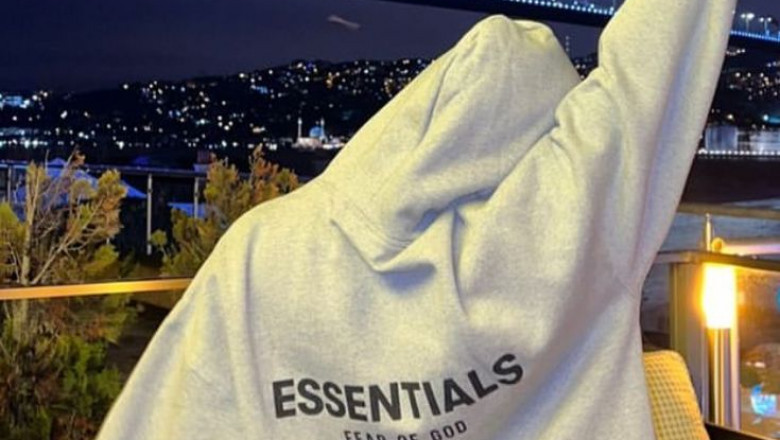 Fear Of God Essentials Hoodie Official Online Store