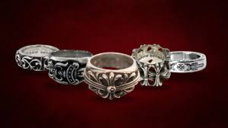 Gothic Luxe: The Allure of the Chrome Hearts Silver Band