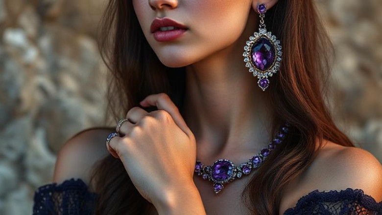 Wrapped in Violet Fireplace: The Quiet Energy of Charoite Rings