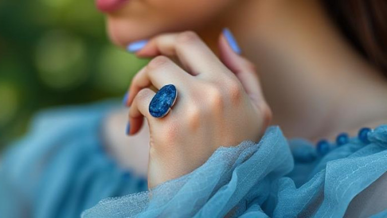 Blue Kyanite earrings: A Pathway to readability, Alignment, and Deep inner Stillness