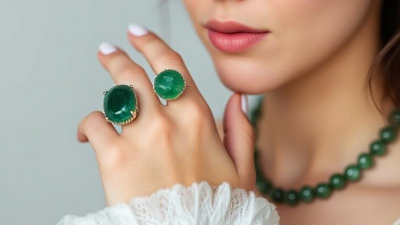 Green Kyanite Reverie: A Journey Into The Soul Thru Rings