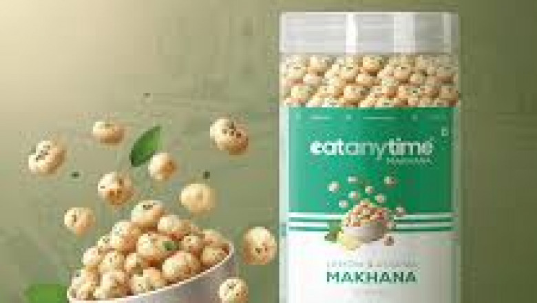 Lemon Pudina Makhana by Eat Anytime – A Zesty Twist to Healthy Snacking