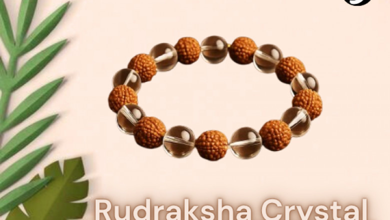 Unveiling the Power of Rudraksha Crystal Bracelet: A Blend of Spirituality and Healing