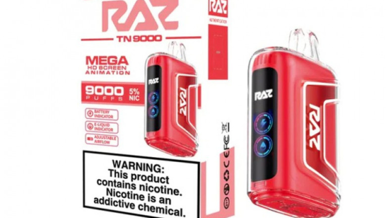 RAZ TN9000 Disposable Vape: Long-Lasting & Flavorful Hits