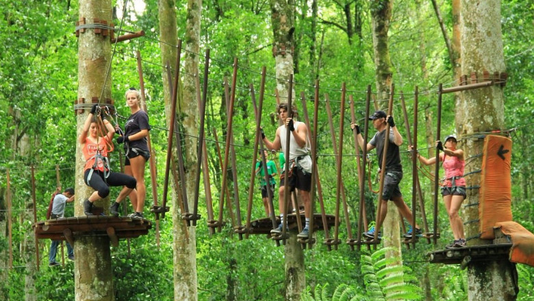 Explore Thrills at Bali Treetop Adventure Park